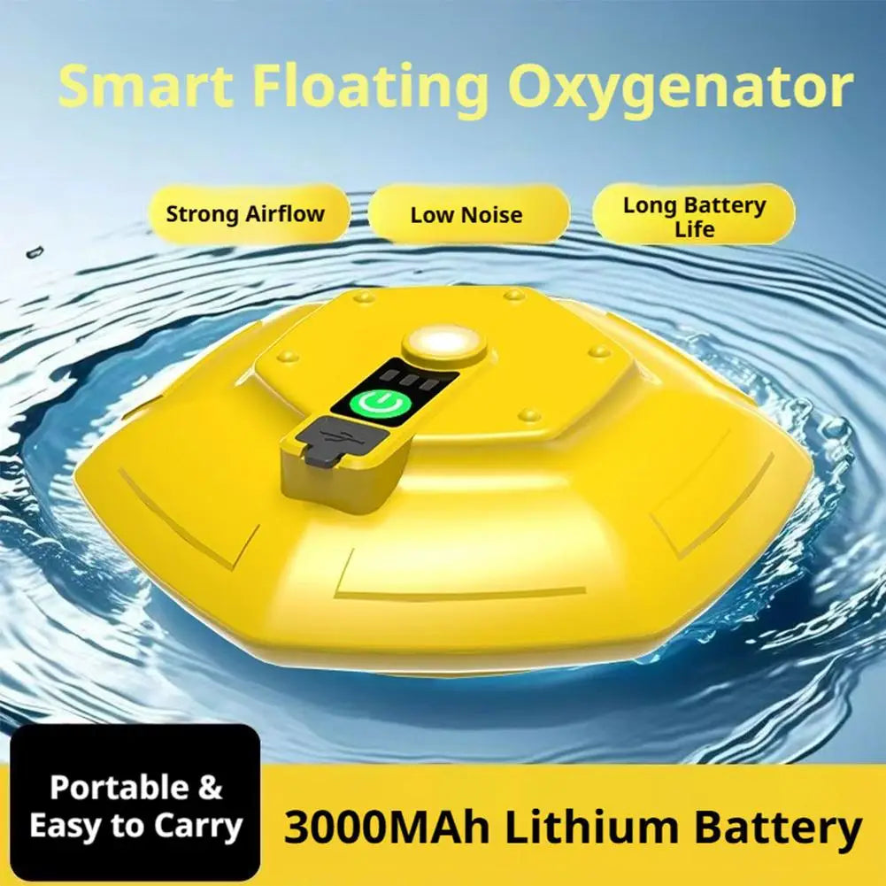 Portable Float Fishing Aerator for Oxygen Supply Peaceful Pleasures Health and Wellness