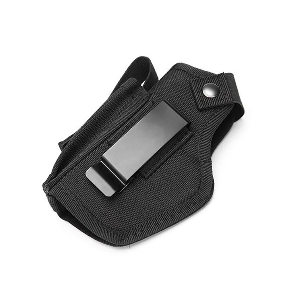 Molle Right Left Interchangeable Carry Gun Holster Waistband with Magazine IWB Holsters Hunting Black Magazine Slot Holder bag Peaceful Pleasures Health and Wellness