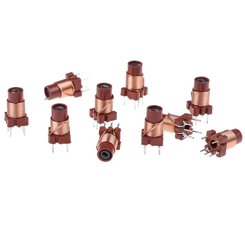 New 10pcs 12T 0.6uh-1.7uh Adjustable High-Frequency Ferrite Core Inductor Peaceful Pleasures Health and Wellness