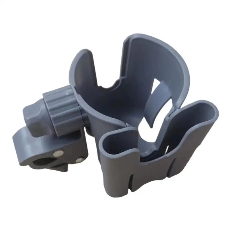 Universal Stroller Cup Holder 360° Base & Phone Pocket – Black