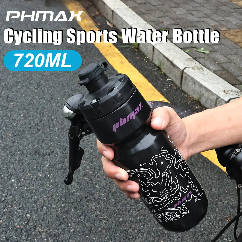 PHMAX 720ml Cycling Water Bottle – Lightweight Squeeze Bike Cup