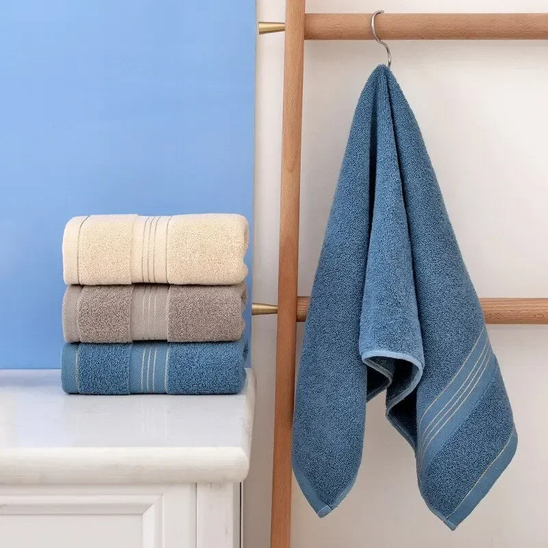100% Cotton Embroidered Face Towels – Soft & Absorbent 2-Pack Cotton Face Towels Peaceful Pleasures Health and Wellness