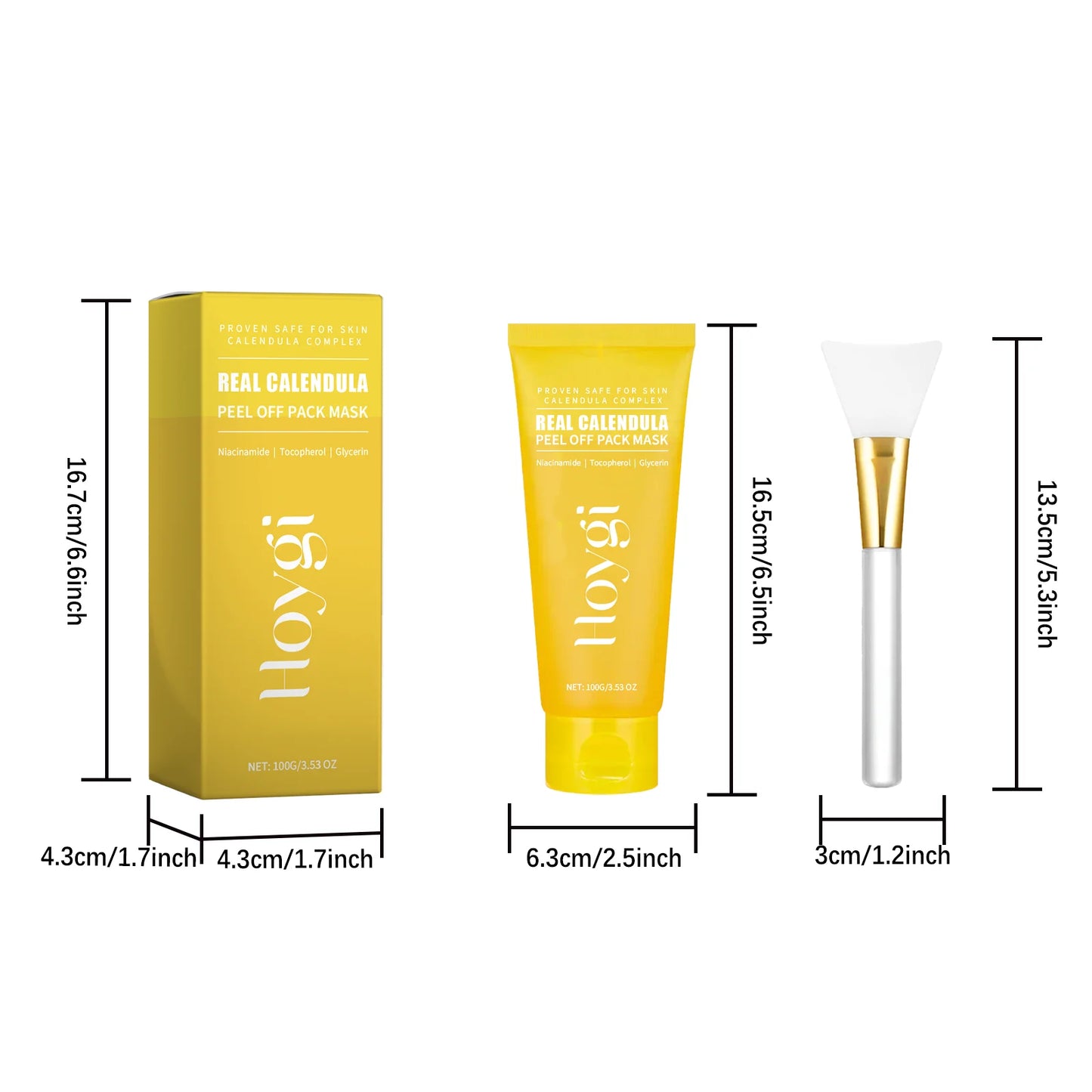 Calendula Peel-Off Mask – Blackheads, Pores & Dark Spots