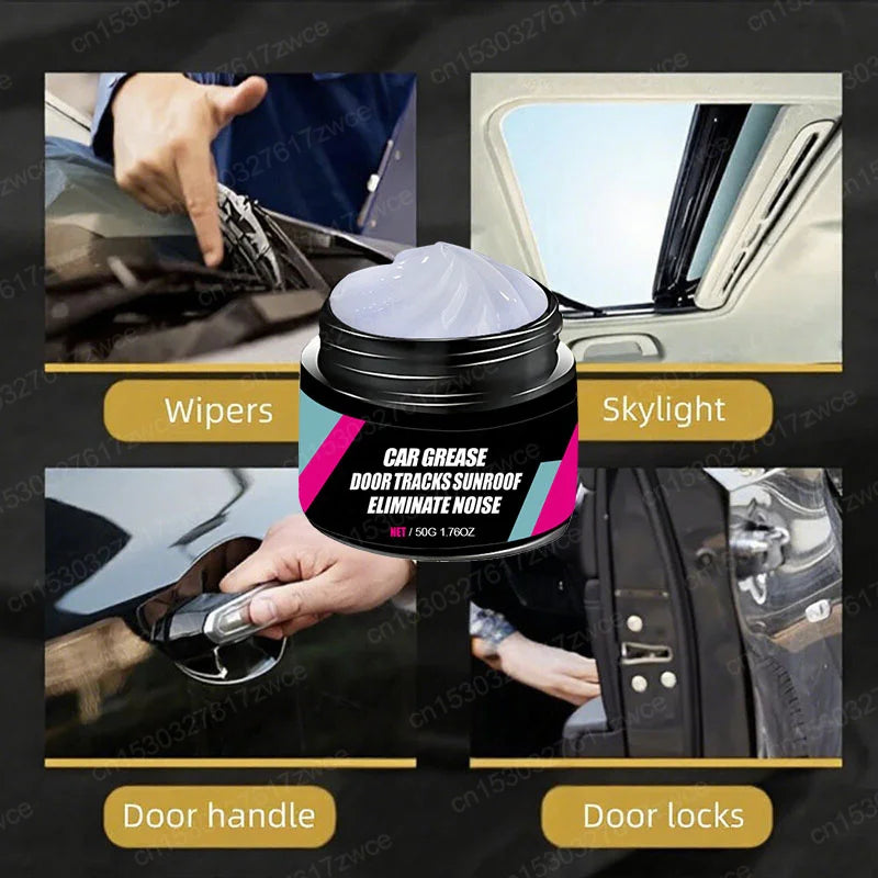 Car & Home Lubricant Grease Car Sunroof Track Lubricating Rubber Seal Repair Maintenance Lubrication Grease Polish Tools Peaceful Pleasures Health and Wellness
