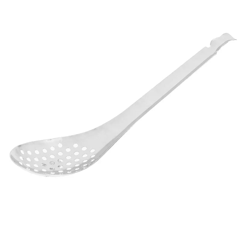 56-Hole Stainless Steel Caviar Spoon & Egg Yolk Separator