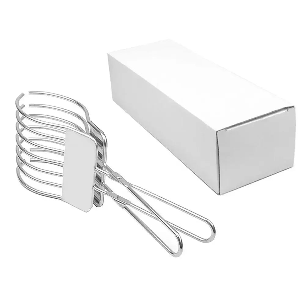 2026 New Stainless Steel Multi-function BBQ Clip Slicer Rustproof Portable Meat Ham Bread Cutter Kitchen Tool for Home Outdoor Peaceful Pleasures Health and Wellness 1pcs