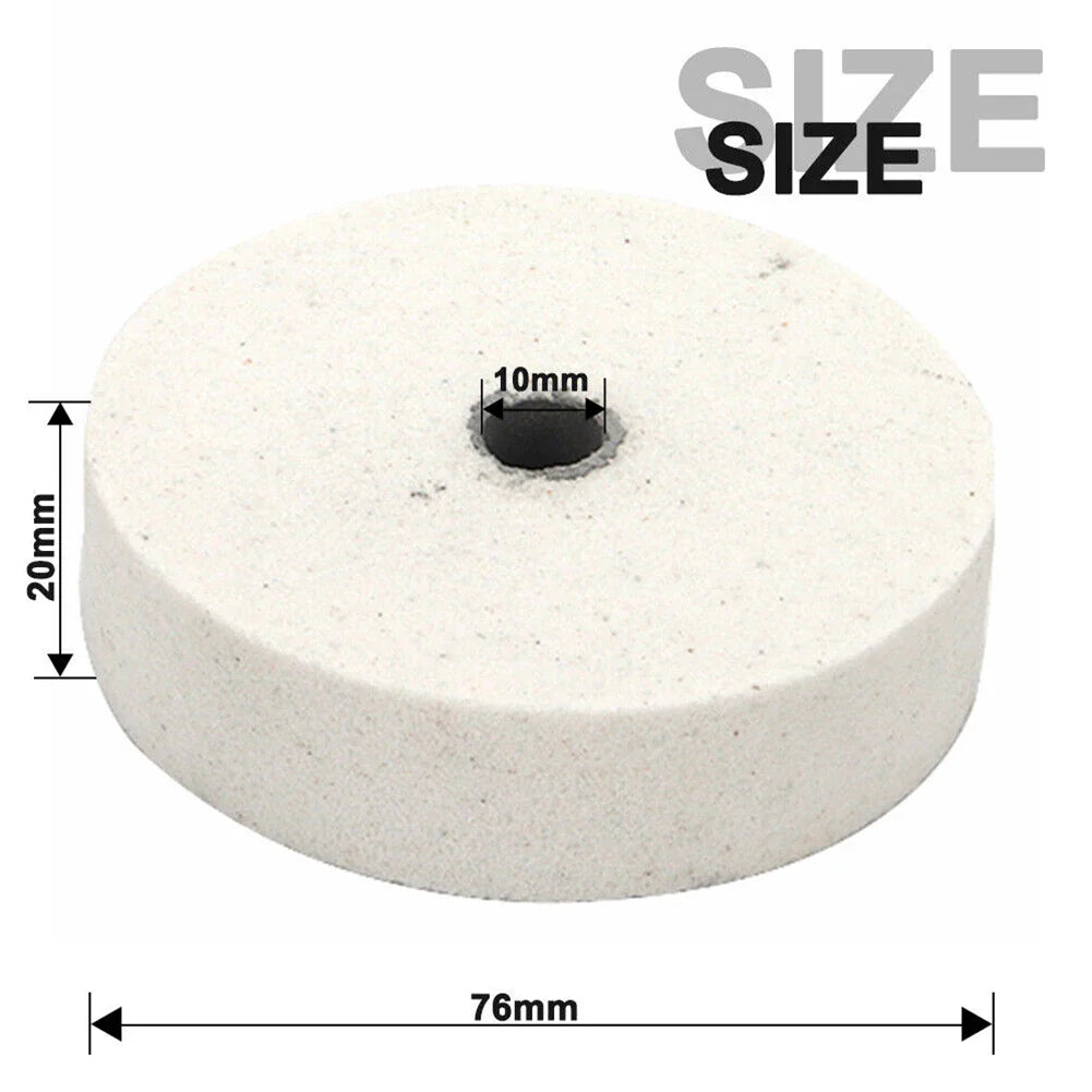 3" Ceramic Grinding & Polishing Wheel for Bench Grinder – 75mm