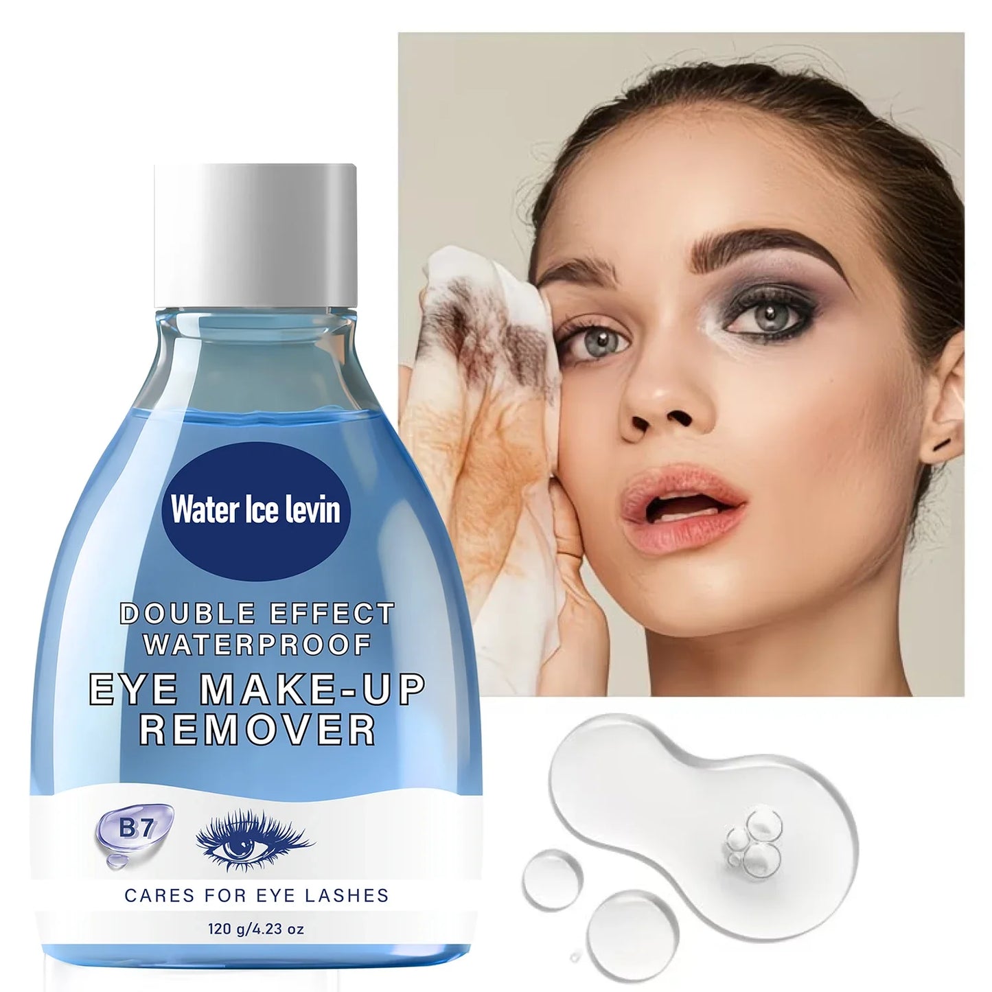 Double Effect Eye Makeup Remover – B7 & Collagen, Waterproof