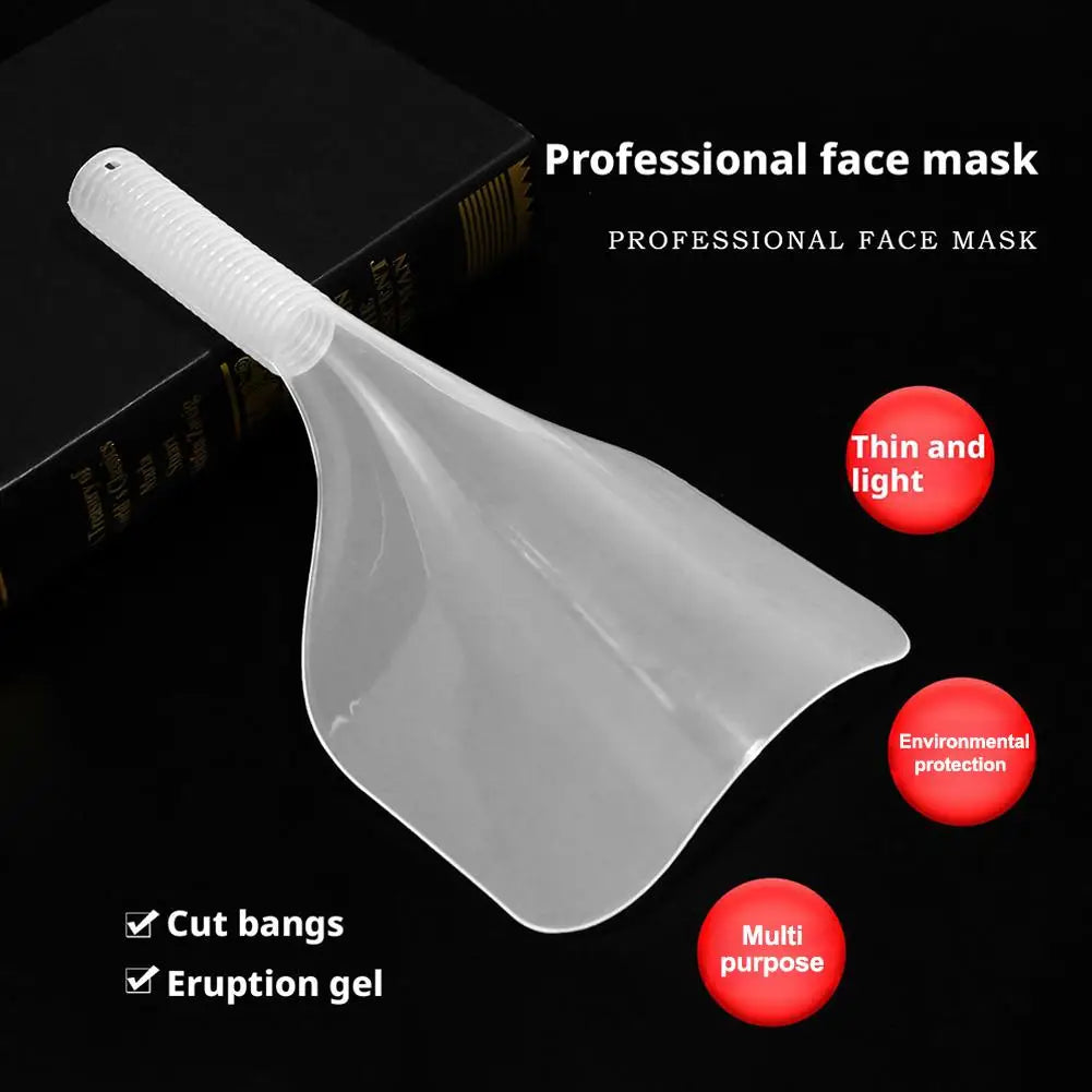 Barber Clear Plastic Hairspray Face Shield Hair Cut Pads Hair Salon Hairdressing Water Proof Spray Shields for Face Eyes Protect Peaceful Pleasures Health and Wellness
