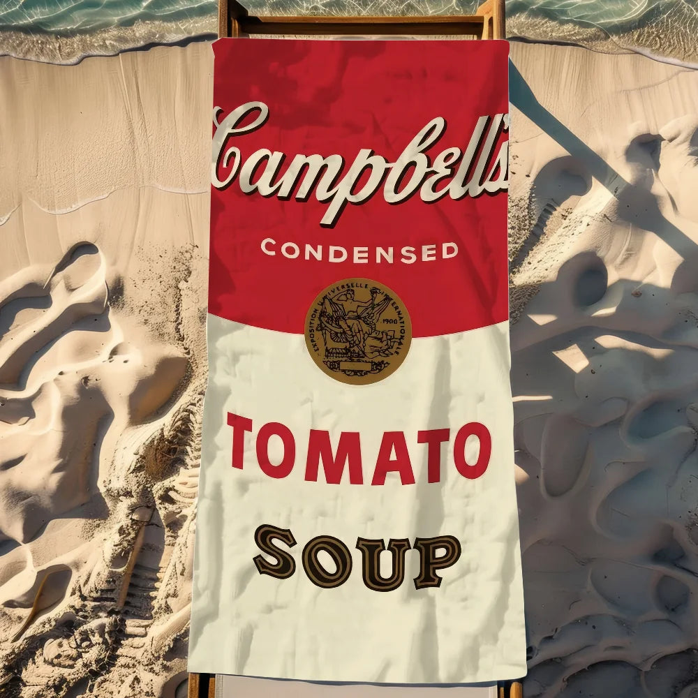 Andy Warhol Art Beach Towel – Quick Dry Soft Pool & Travel