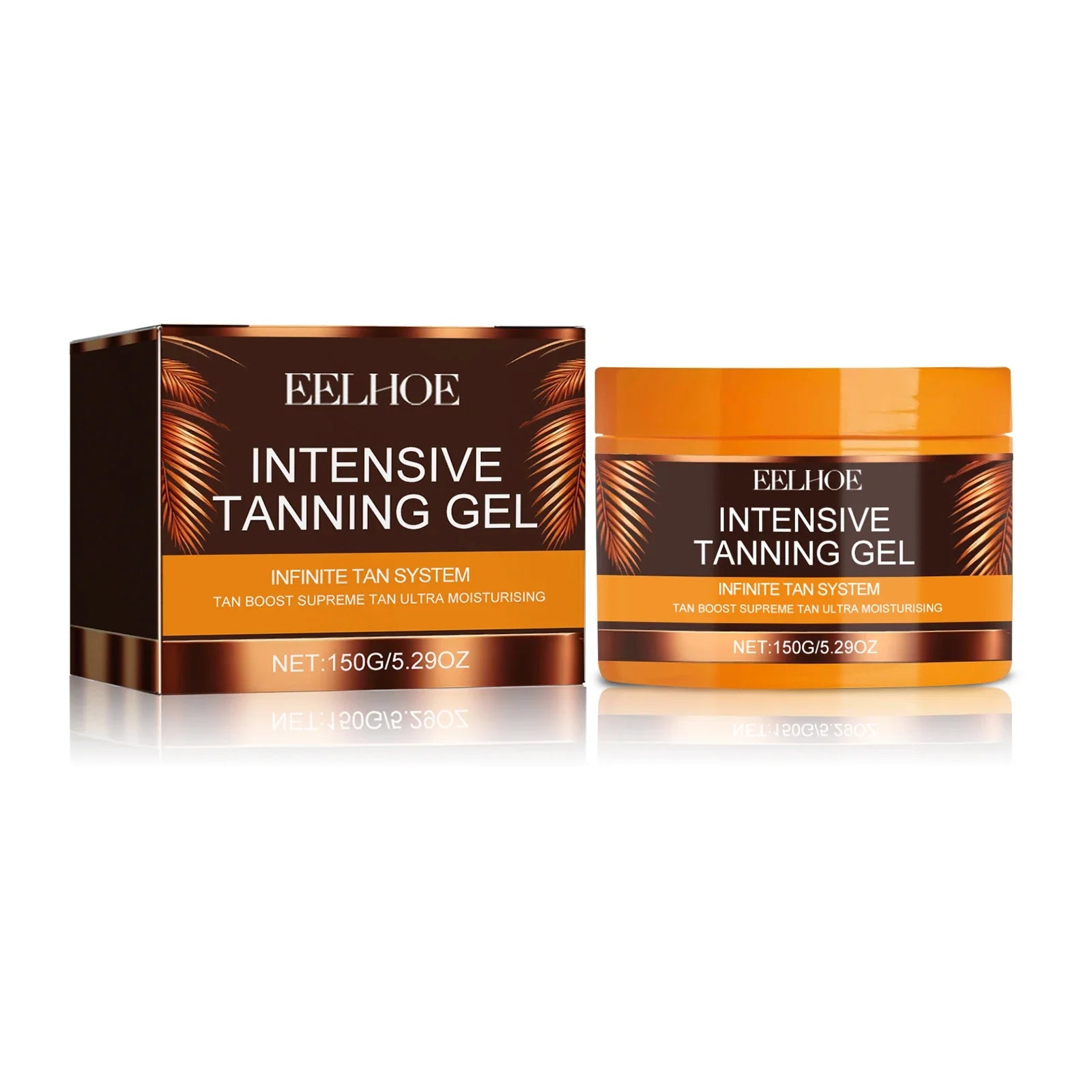 Self Tanning Gel Body Bronzer – Sunless Tan Booster 150g Peaceful Pleasures Health and Wellness 150g Boxed