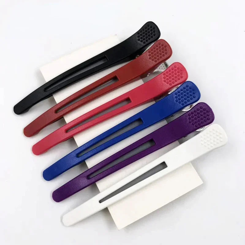 2sets 6pcs/Set Flat Duck Mouth Hair Clips for Hair Styling, Holding, Hairdressing, Cutting, DIY Home, Salon Hairpin Accessorie Peaceful Pleasures Health and Wellness