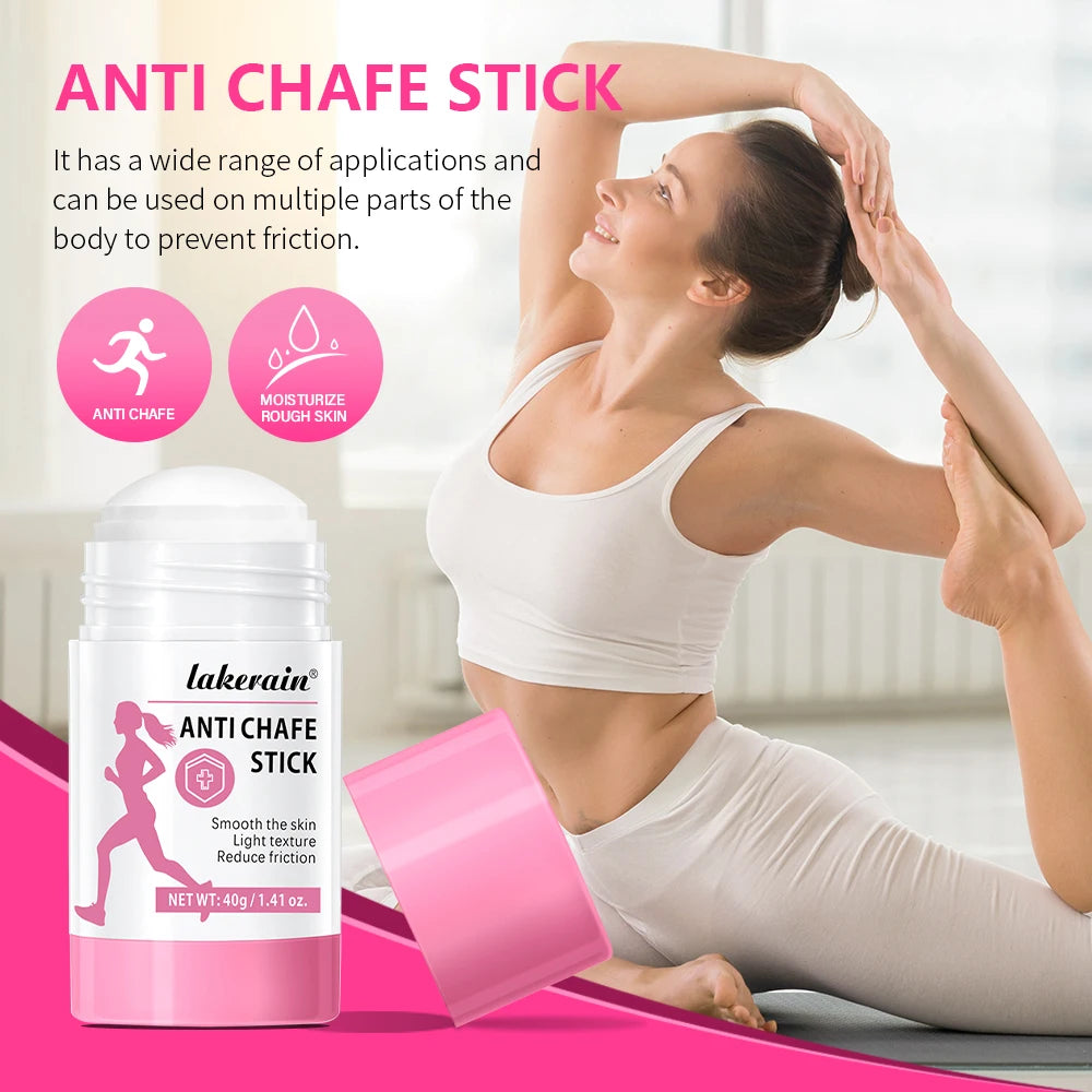 Running Thigh Anti-friction Stick Anti Chafe Cream Running Chafe Stick Sweat-proof Skin Rescue For Heel Lower Arm Thigh Skin Peaceful Pleasures Health and Wellness