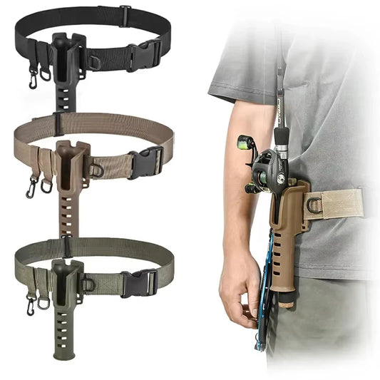 2026 Adjustable Waist Fishing Rod Holder, Portable Durable Rod Insert Bracket, Practical Outdoor Fishing Gear Accessory Peaceful Pleasures Health and Wellness