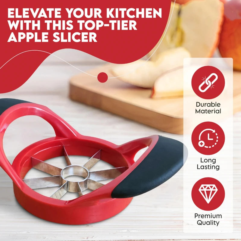 Stainless Steel Fast Apple Potato Onion & Vegetable Cutter Home Kitchen Tool for Core Removal Plastic Slicer Good kitchen helper Peaceful Pleasures Health and Wellness