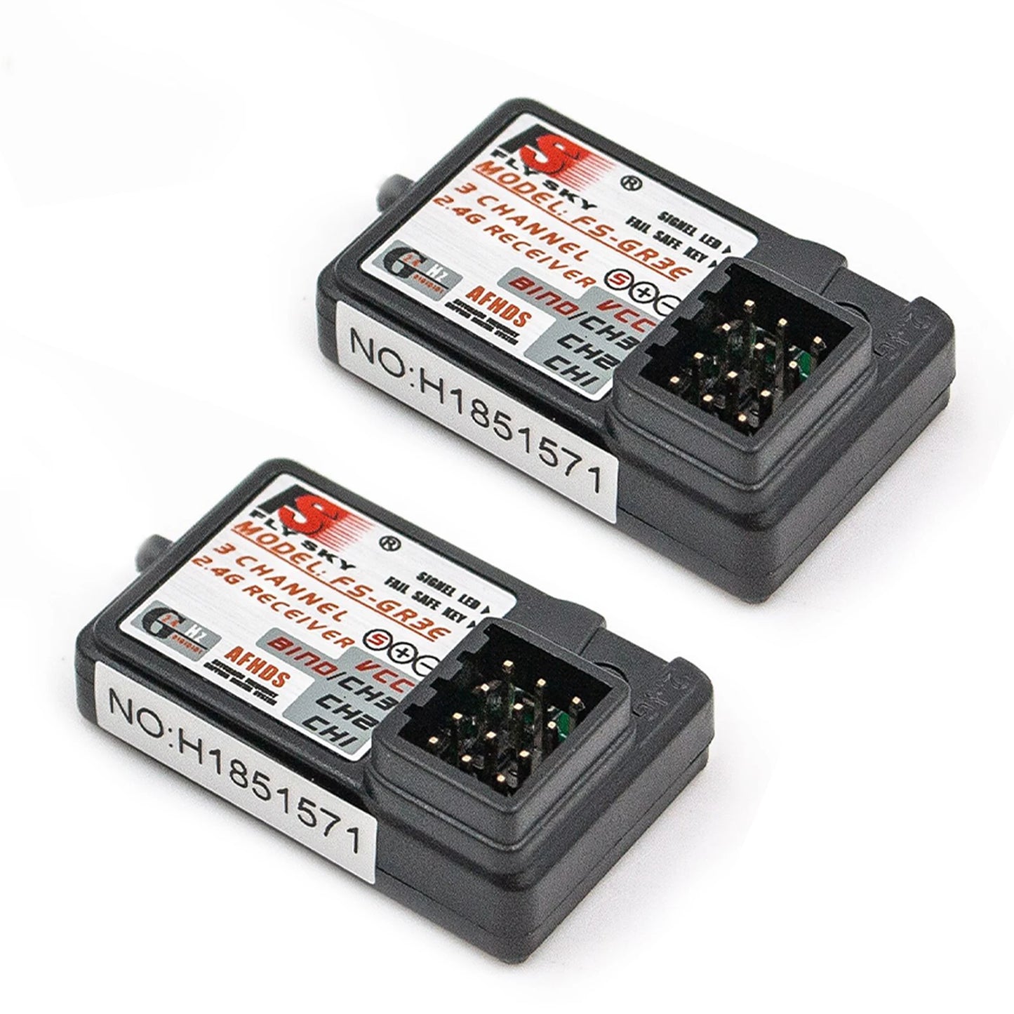 Flysky FS-GR3E 2.4GHz 3CH AFHDS Receiver for RC Car & Boat