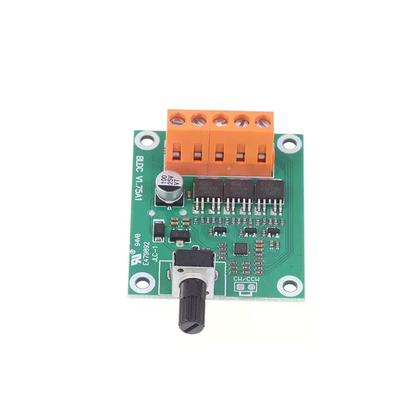 DC Brushless Motor Control Panel 6V 12V 24V Fan Speed Governor