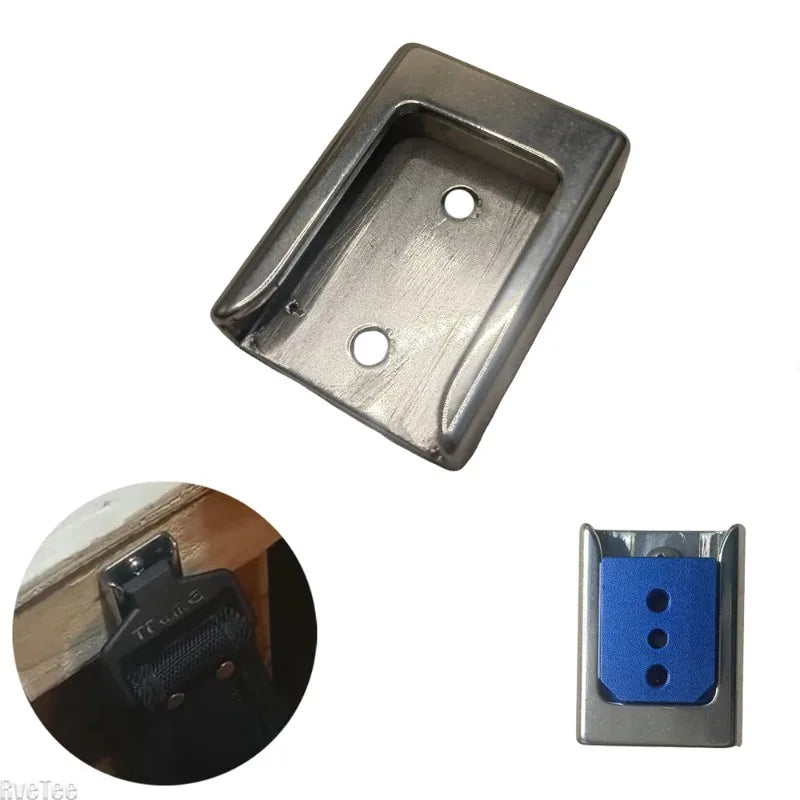 Tool Parts Stainless Steel Belt Clip Quick Release Wall Buckle Hook Ladder Box Heavy Duty Hardware Accessories Tool Parts Peaceful Pleasures Health and Wellness