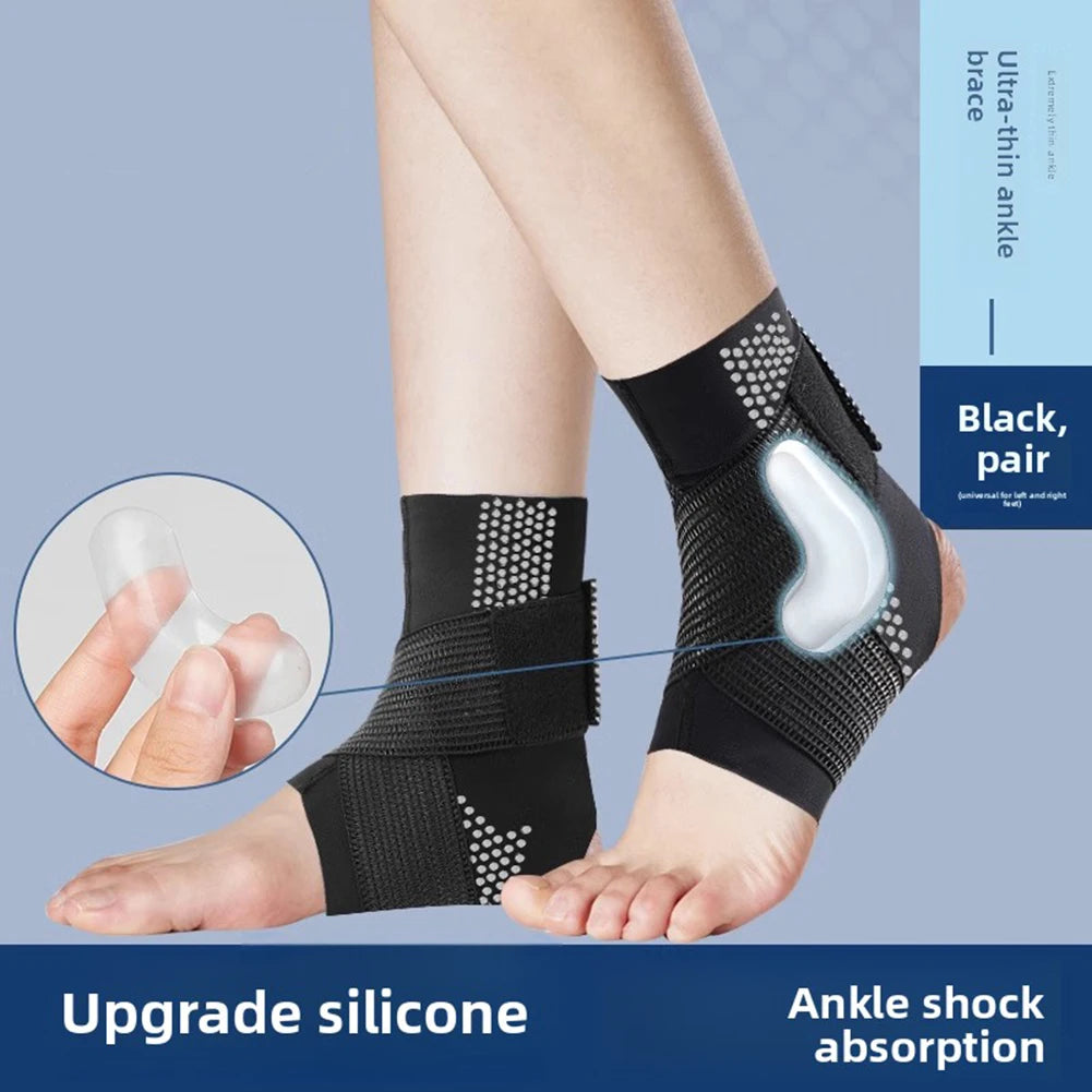 Elastic Ankle Brace with Adjustable Wraps | Gym & Hiking Ankle Brace Support Peaceful Pleasures Health and Wellness