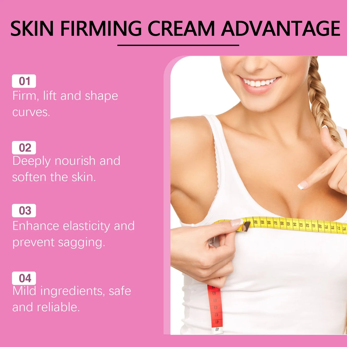 Breast & Hip Firming Cream – Lifts, Shapes & Hydrates Skin