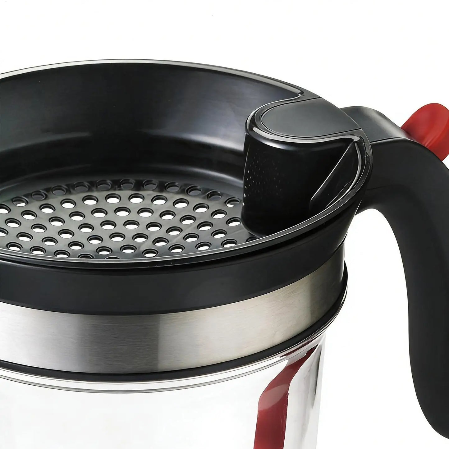 1L Stainless Steel Gravy Fat Separator with Bottom Release Gravy Fat Separator Peaceful Pleasures Health and Wellness
