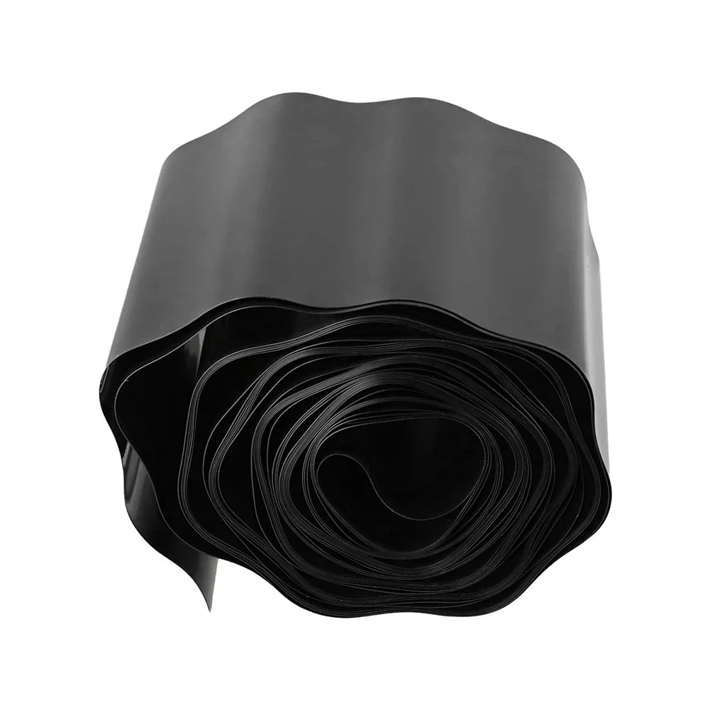 Flexible Plastic Lawn Edging Border 10/15/20cm × 9M Garden
