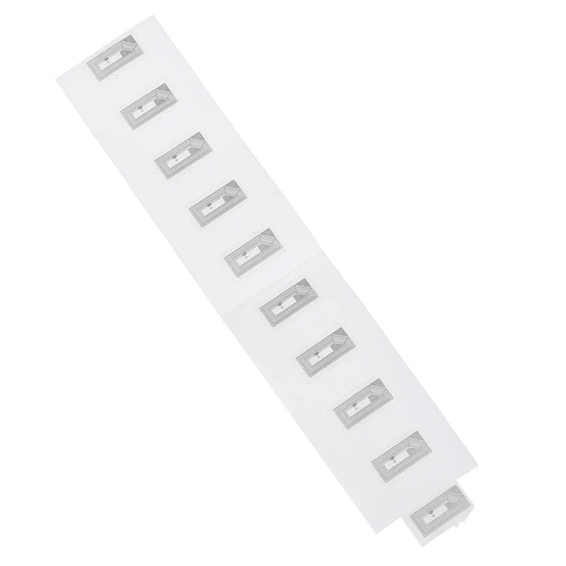 100-Pack NFC NTAG213 Sticker Tags 13.56MHz RFID Wet Inlay