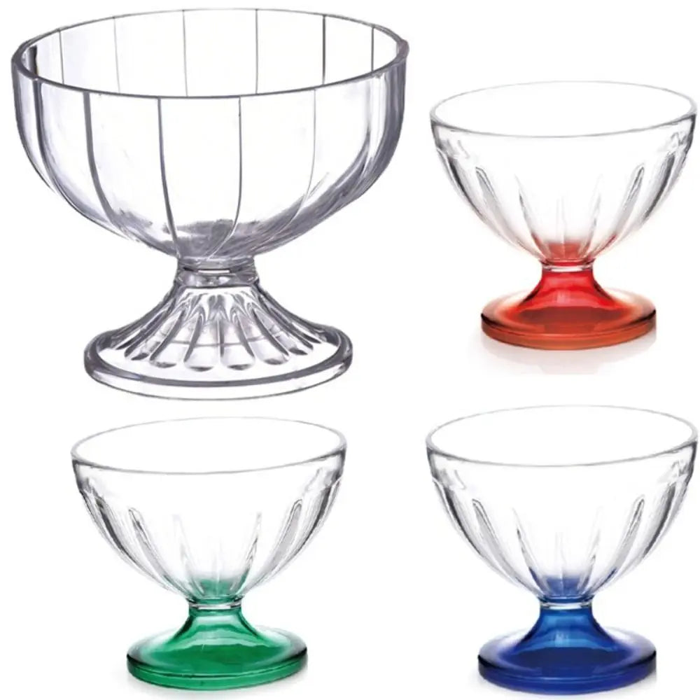 Clear Plastic Dessert Cups 250ml – Party Goblets | Ice Cream