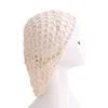 Women's Mesh Crochet Turban Beanie | Sleep Cap & Snood Hat Turban Sleep Cap Peaceful Pleasures Health and Wellness China Mainland BC28-0010