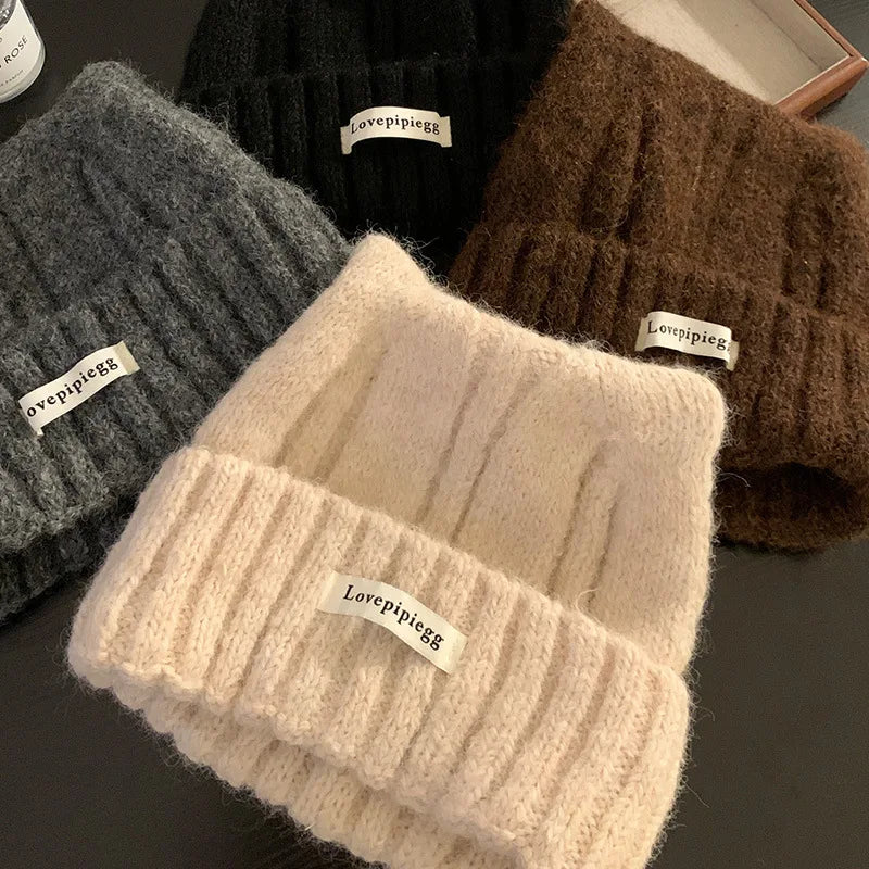Women's Cat Ear Beanie – Warm Winter Knit Hat