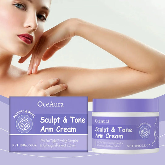 OceAura Firming Arm Cream – Anti-Wrinkle & Skin Brightening Firming Arm Cream Peaceful Pleasures Health and Wellness