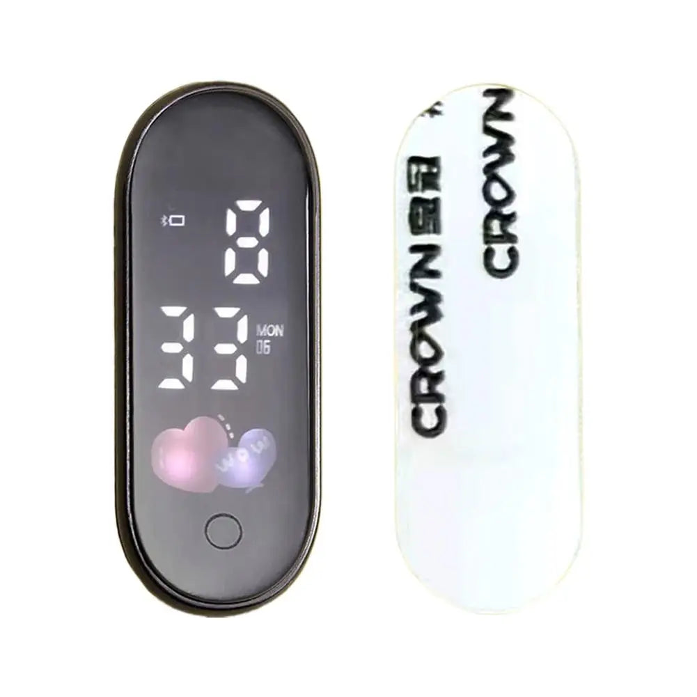 Waterproof Mini Sport LED Car & Motorcycle Clock Peaceful Pleasures Health and Wellness H