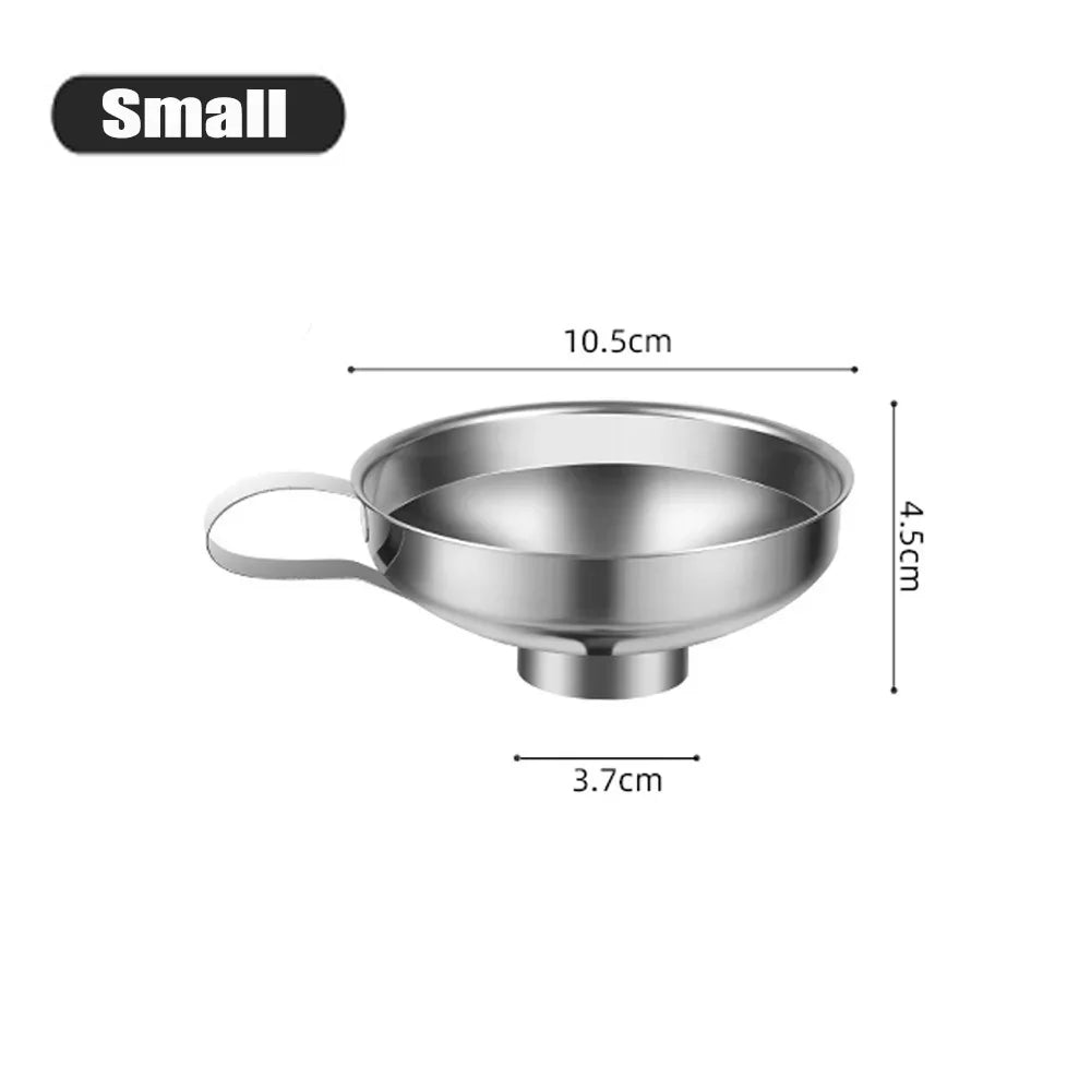 Stainless Steel Wide Mouth Canning Funnel – Jam & Jar Peaceful Pleasures Health and Wellness