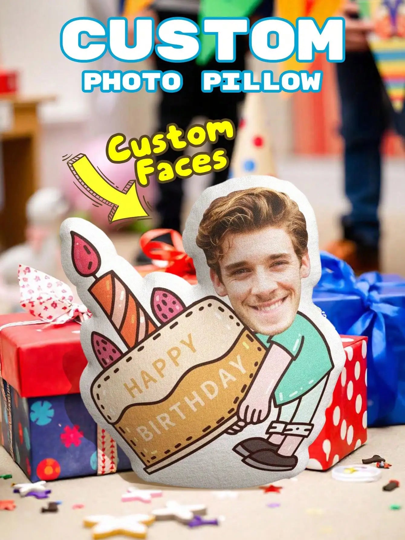 Custom Photo MiniMe Pillow | Funny Personalized Gift