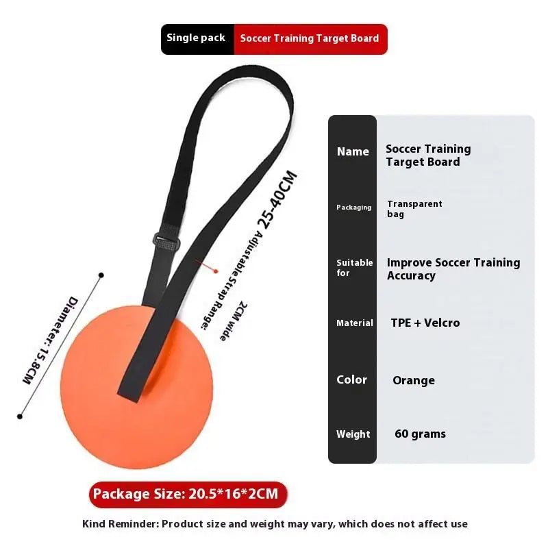 Portable Soccer Goal Target Trainer with Adjustable Strap