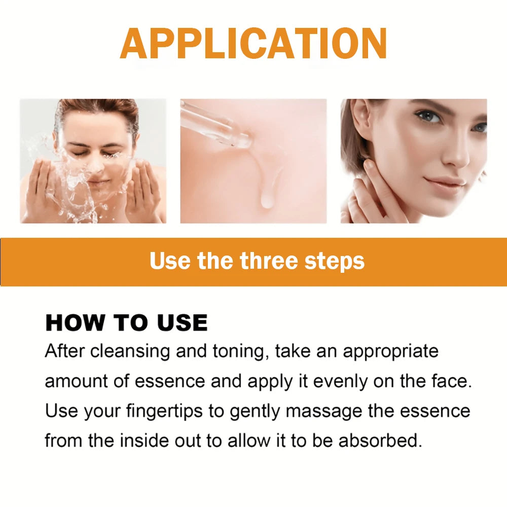 Vitamin C Facial Antioxidant Essence Moisturizing Nourish Repair Lifting Firming Smooth Wrinkles Anti-aging Facial Skin Care Peaceful Pleasures Health and Wellness