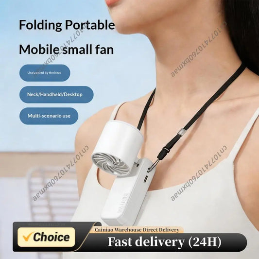 High-Speed Handheld Fan Digital Display Foldable Silent Fans 199 Speed Adjustable Powerful Air Blower for Outdoor Travel Commute Peaceful Pleasures Health and Wellness
