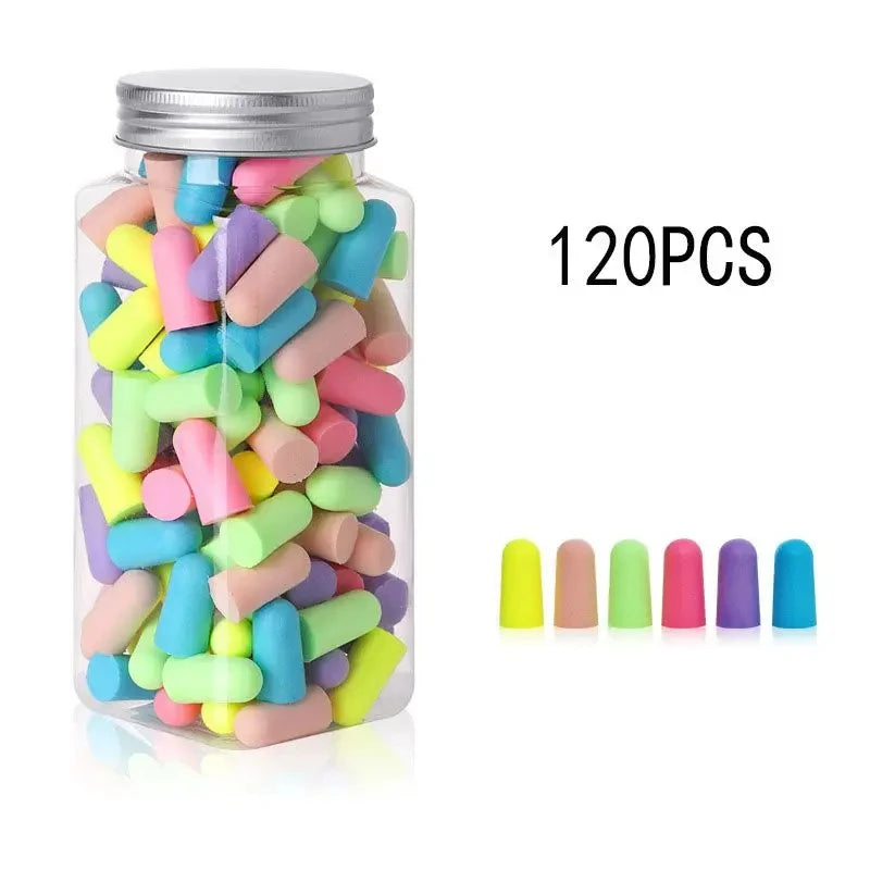 Bullet Foam Earplugs 24/60 Pack | Noise Reduction Sleep & Travel