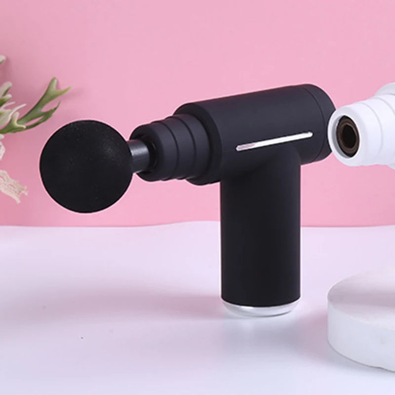 6 Replacement Head Fascia Guns Cold Compress Hot Compress Fitness Electric Impact Gun Muscle Relaxation Massager Small Vibrator Peaceful Pleasures Health and Wellness