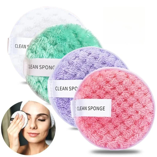 Reusable Microfiber Makeup Remover Pad | Washable Cleansing Cloth Makeup Remover Pad Peaceful Pleasures Health and Wellness