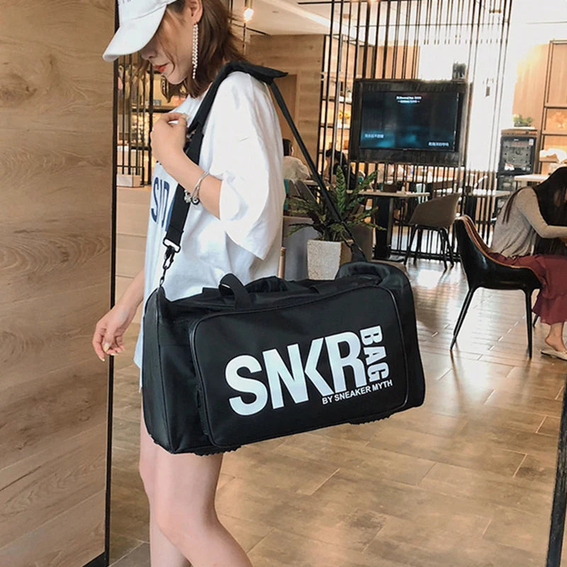 Large Capacity Multifunctional Sports Shoe Storage Travel Bag, Sports And Fitness Bag, Ball Bag, Racket Storage Clothing Storage Peaceful Pleasures Health and Wellness