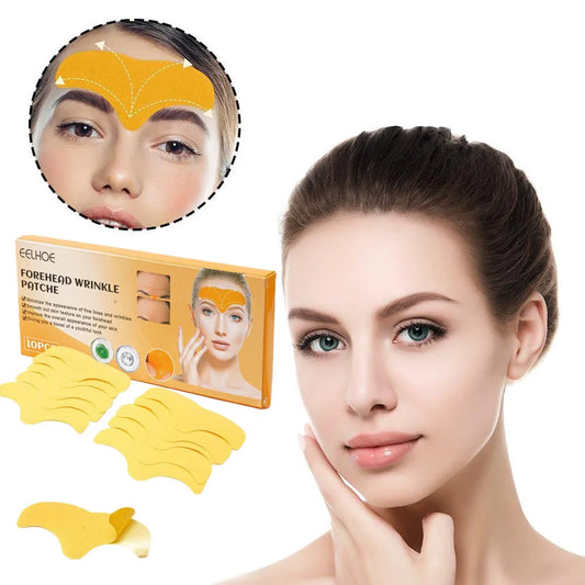Collagen Forehead Gel Patch Reduces Fine Lines & Firms Skin, Smoothing Wrinkle Treatment Stickers for Women Care Peaceful Pleasures Health and Wellness
