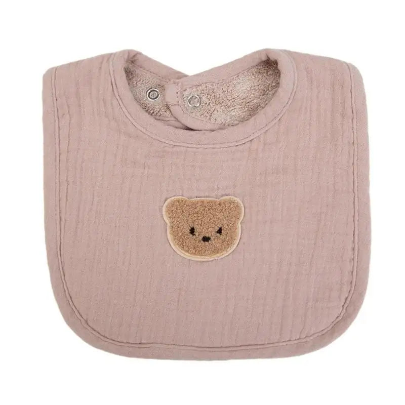 Soft Cotton Baby Bib | Feeding, Drooling & Teething Protection