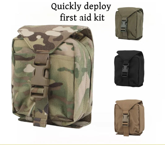 Portable first aid kit hiking first aid kit MOLLE system lock type Peaceful Pleasures Health and Wellness