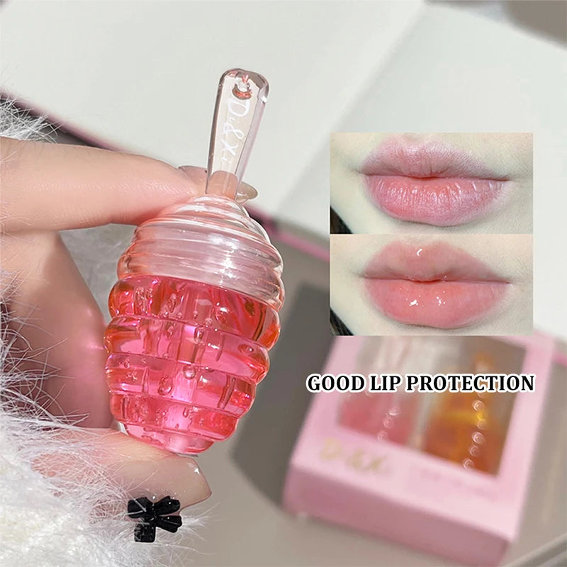 Honeypot Lip Oil – Moisturizing & Fading Lip Balm | Dudu Lips