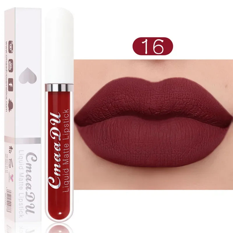 IFANYUO 6-Pc Matte Liquid Lipstick Set – Waterproof Velvet Lip Gloss