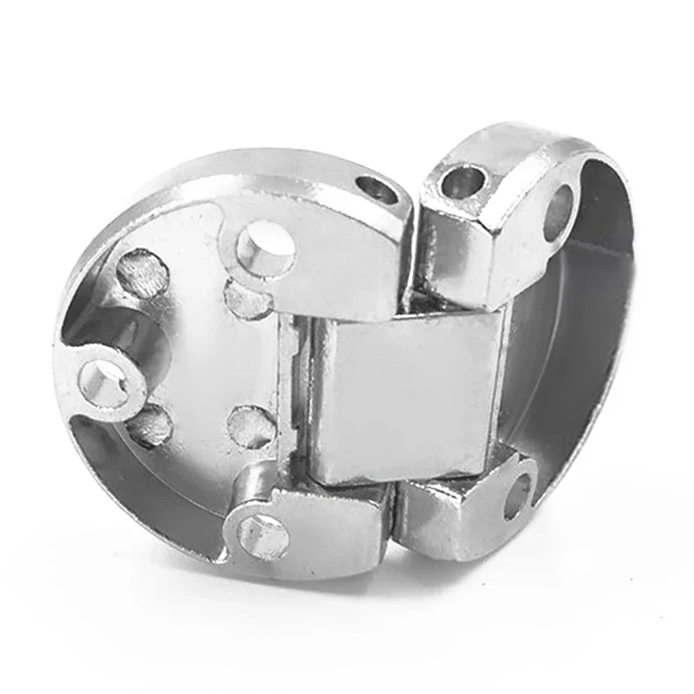Zinc Alloy 180° Concealed Folding Table Hinge Set of 2 + Screws