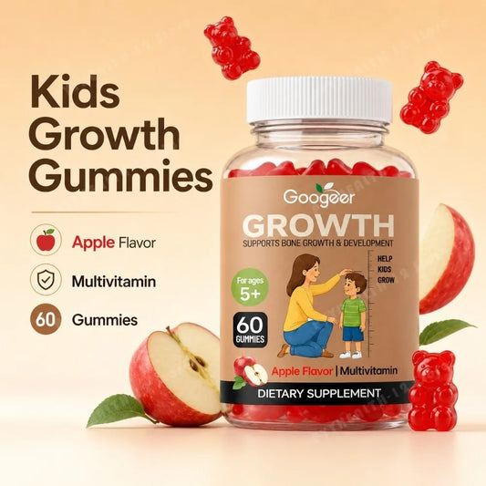 Kids Calcium D3 K Apple Gummies – 60ct Multivitamin for Children Kids Vitamin Gummies Peaceful Pleasures Health and Wellness