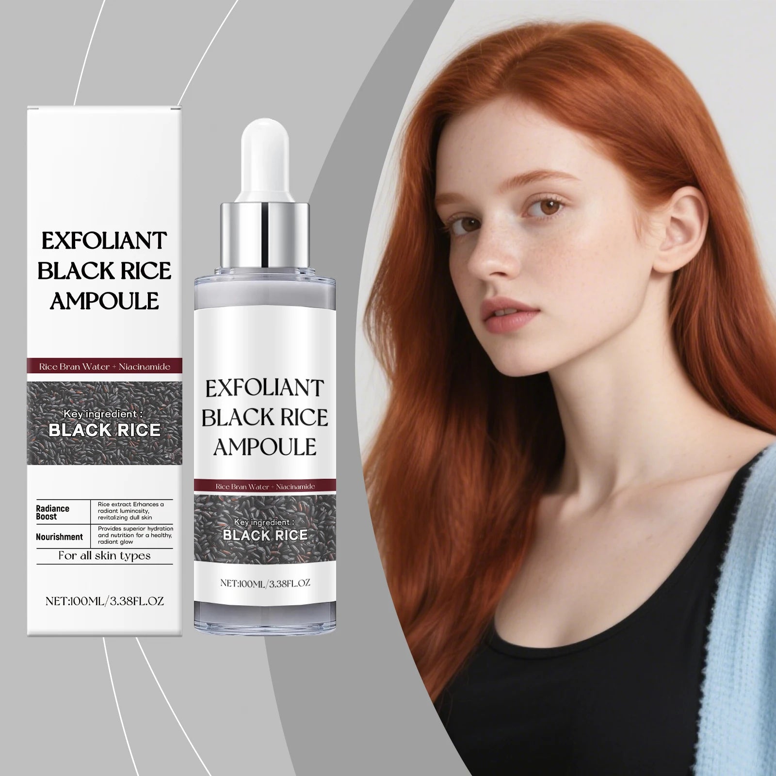 Face Exfoliating Essence Smoothing Skin Soften Dead Skin Improve Skin Condition Enhance Barrier Easy Absorbing Facial Exfoliant Peaceful Pleasures Health and Wellness