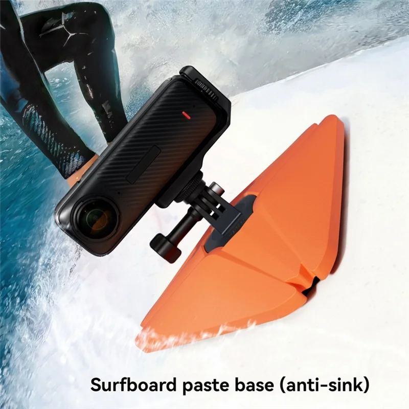 Insta360 Surfboard Floating Anti-Sinking Adhesive Mount Base Peaceful Pleasures Health and Wellness